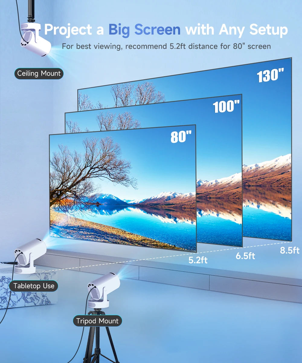 Cinema-Quality Projection at Home™