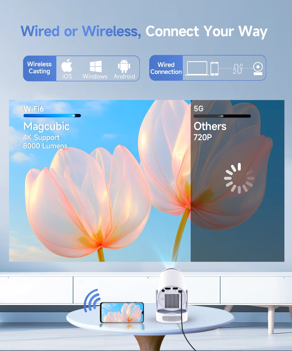 Cinema-Quality Projection at Home™